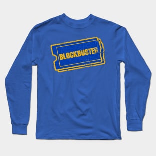 blockbuster logo vintage Long Sleeve T-Shirt
